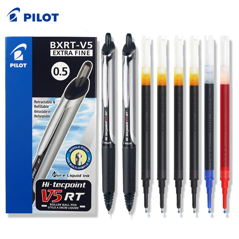 Pilot Pen V5 - Pilot BXRT-V5 Geri Çekilebilir Jel Kalem,