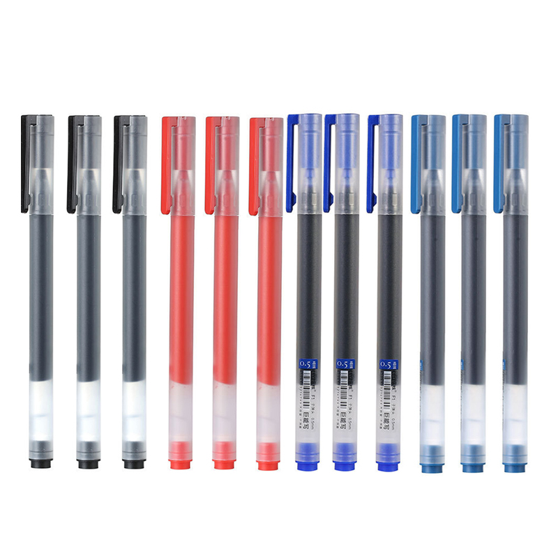 Stationery Supply Business - 12/6 adet/grup Jel Kalem 0.5 MM