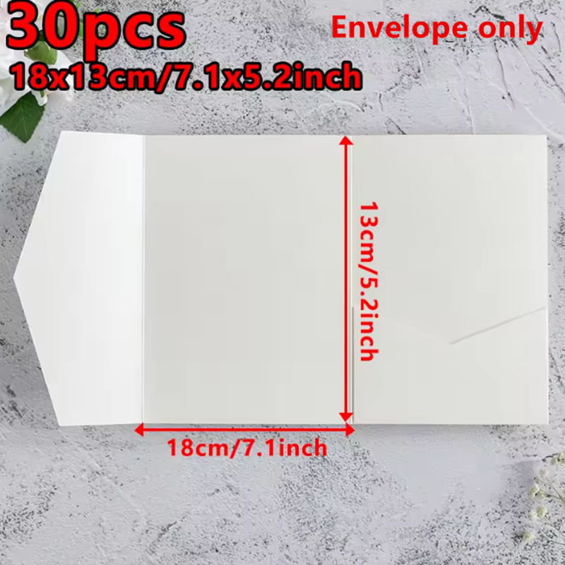 30 adet 18x13 cm Yeşil Zarflar - Stationery Supply Business incelemesi ve fiyatı