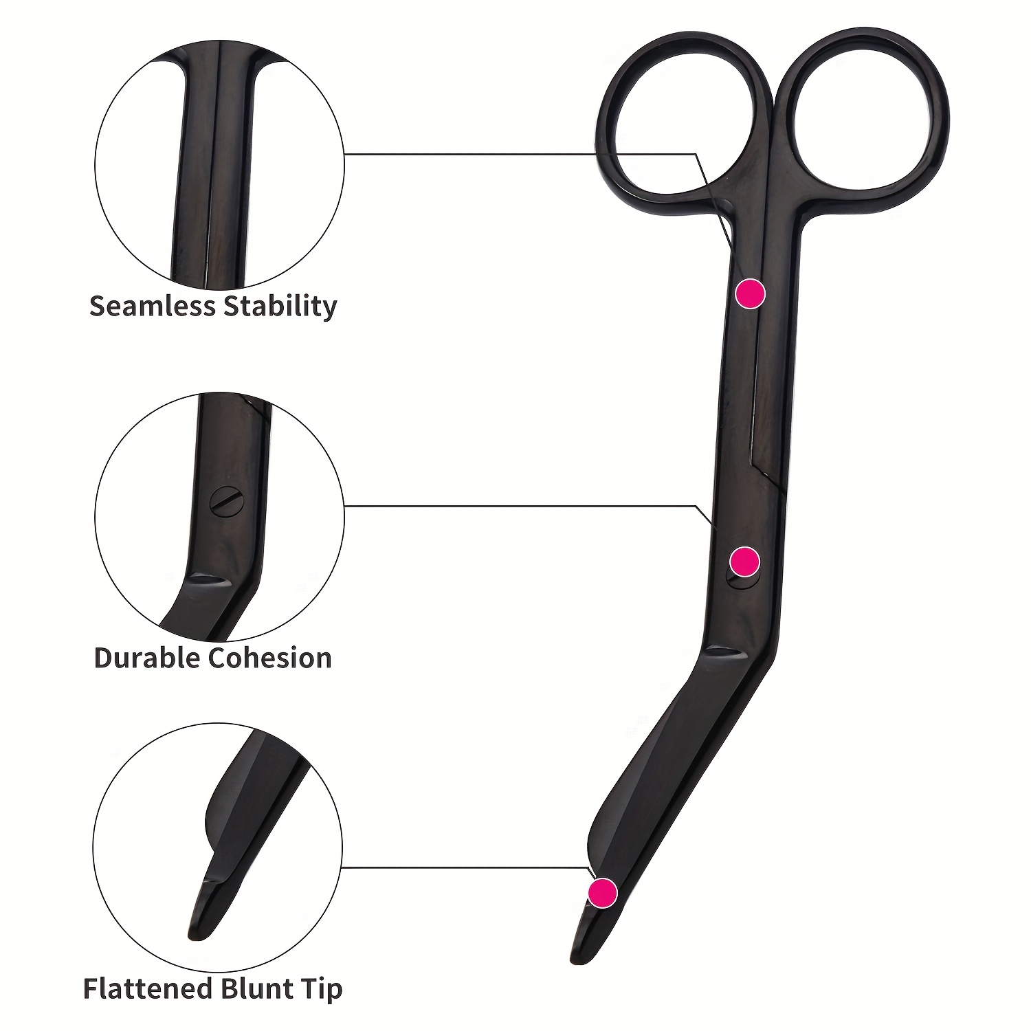 3 adet Çok Renkli Titanyum Kap - Scissors Stainless Craft incelemesi ve fiyatı