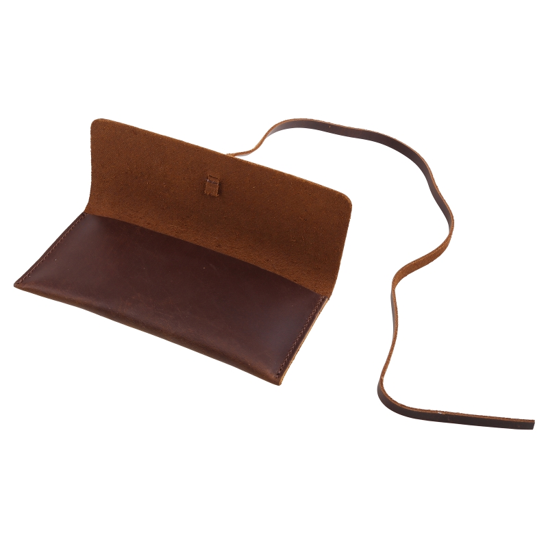 El yapımı inek derisi deri kal - Pen Pouch Roll incelemesi ve fiyatı