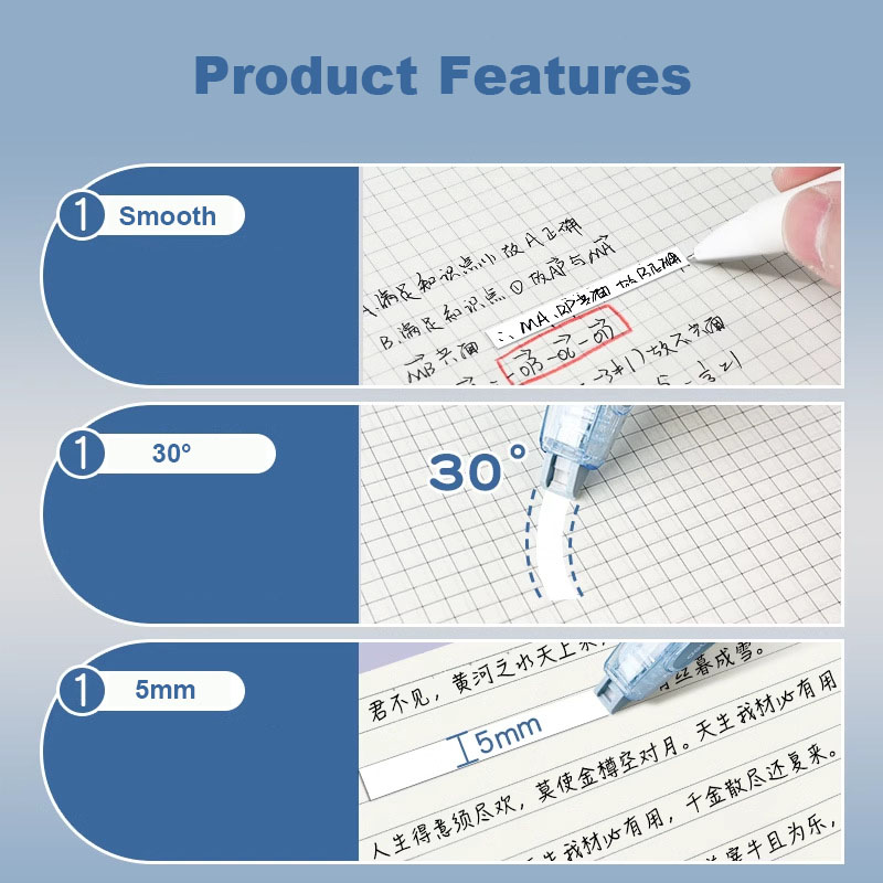 Basın düzeltme bandı seti 5mm  - Correction Tape Roller incelemesi ve fiyatı