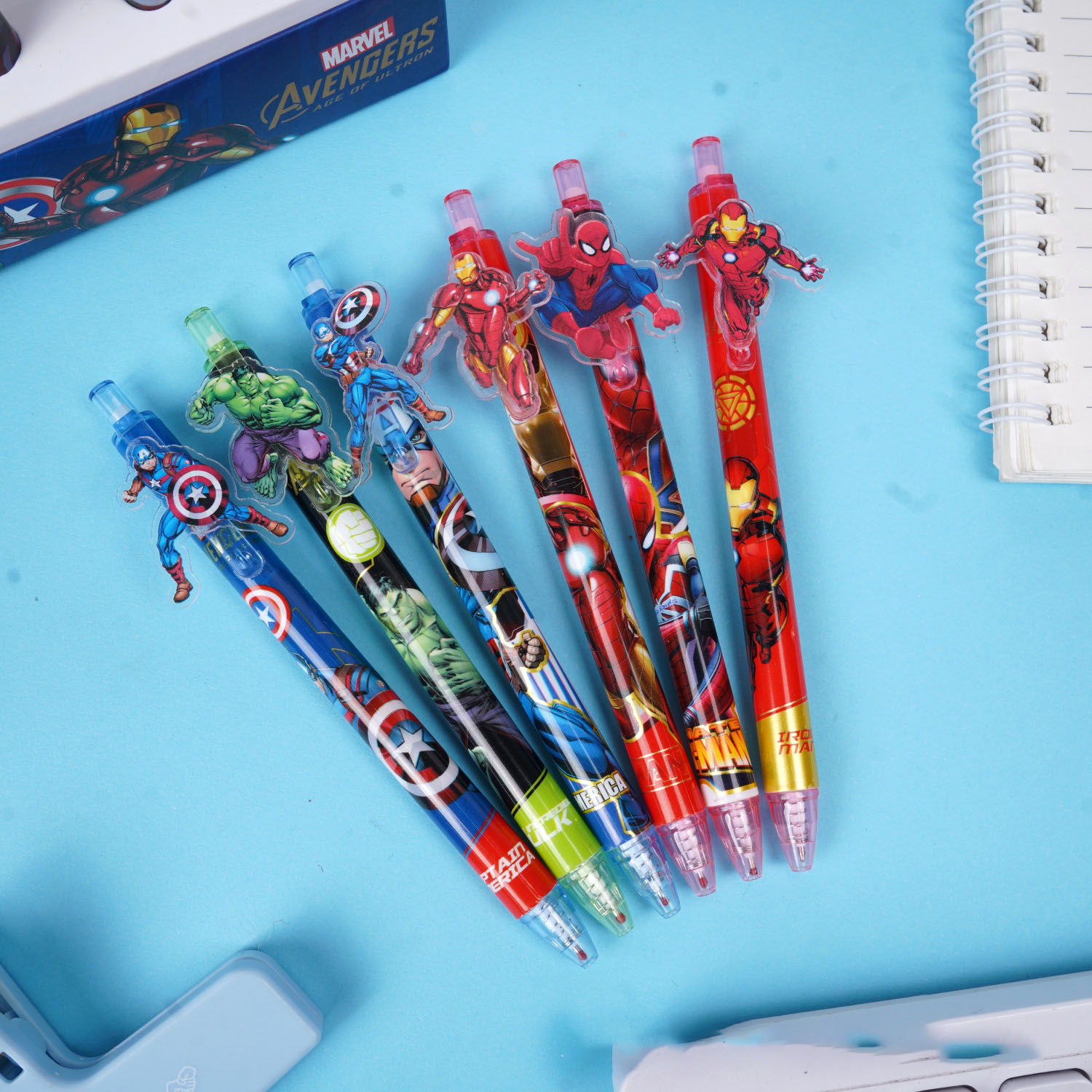 12/48 adet Marvel jel kalemler - Stationery Supplier incelemesi ve fiyatı