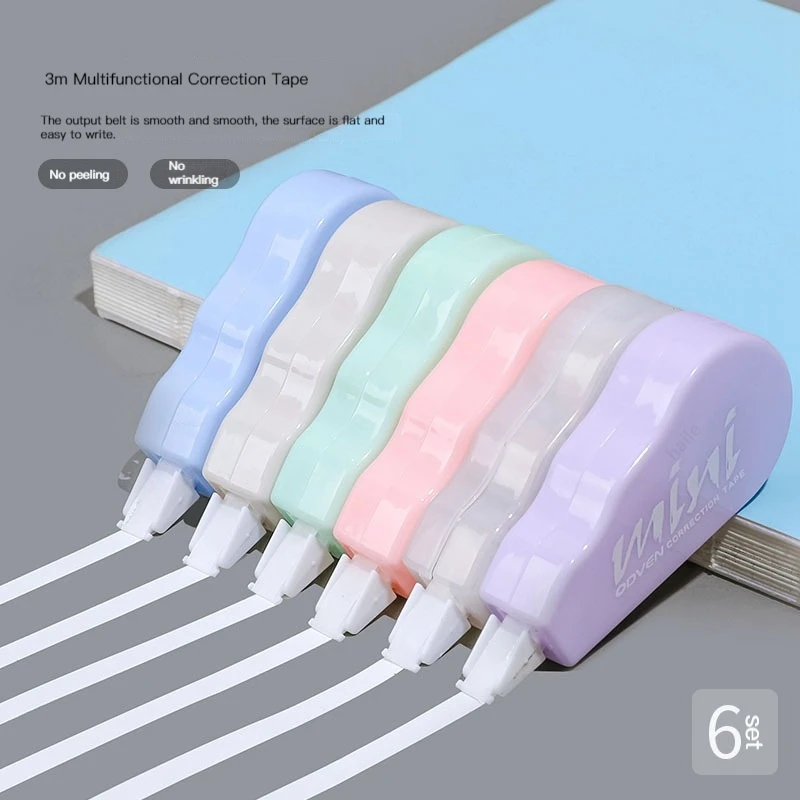 6 adet/paket Düzeltme Bantları - Correction Tape Roller incelemesi ve fiyatı
