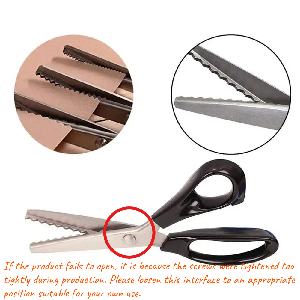 Paslanmaz Çelik Pinking Makası - Scissors Stainless Craft incelemesi ve fiyatı