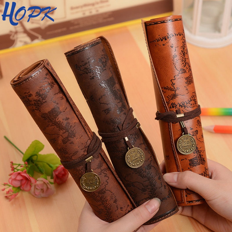 Vintage Retro hazine haritası  - Pen Pouch Roll incelemesi ve fiyatı